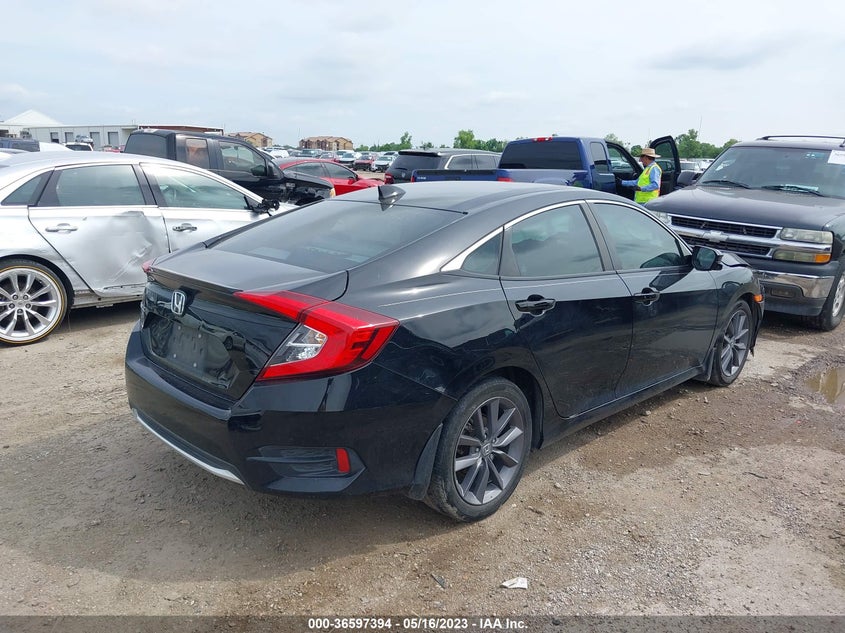 VIN 19XFC1F35KE012857 2019 HONDA CIVIC SEDAN EX