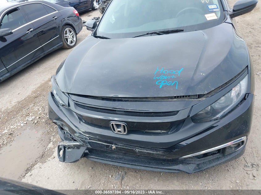VIN 19XFC1F35KE012857 2019 HONDA CIVIC SEDAN EX