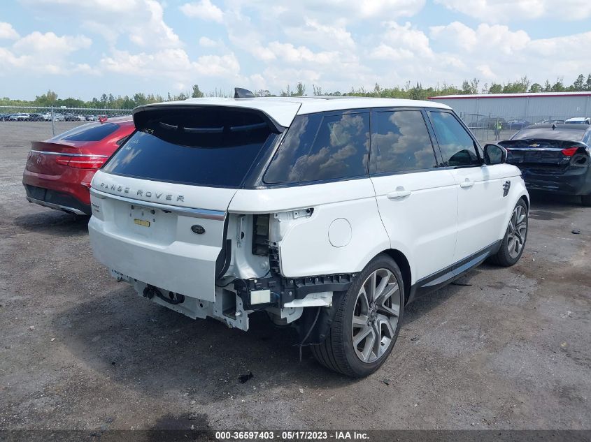 2019 LAND ROVER RANGE ROVER SPORT HSE - SALWR2RV5KA851839