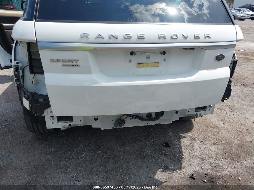 2019 LAND ROVER RANGE ROVER SPORT HSE - SALWR2RV5KA851839