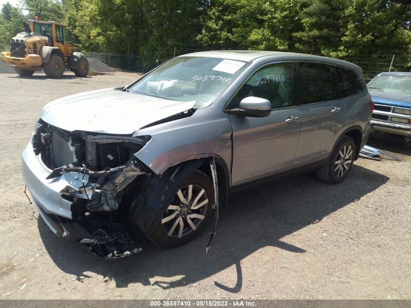 2021 HONDA PILOT EX-L - 5FNYF6H52MB007477