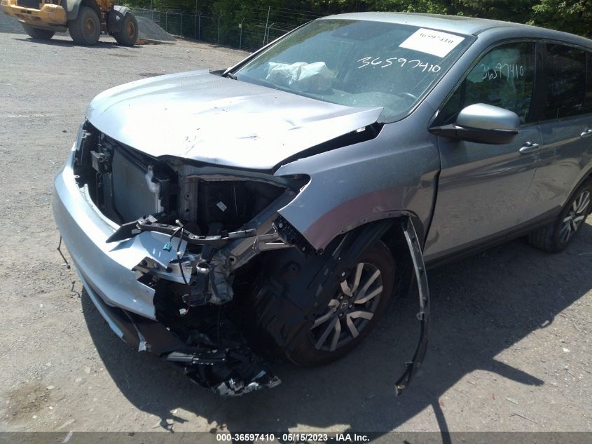 2021 HONDA PILOT EX-L - 5FNYF6H52MB007477