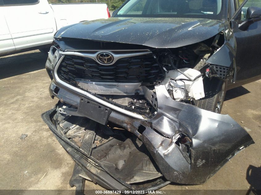 2021 TOYOTA HIGHLANDER XLE - 5TDGZRBH7MS558393