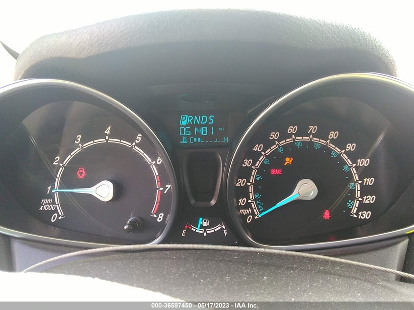 VIN 3FADP4EJ7KM155401 2019 FORD FIESTA SE