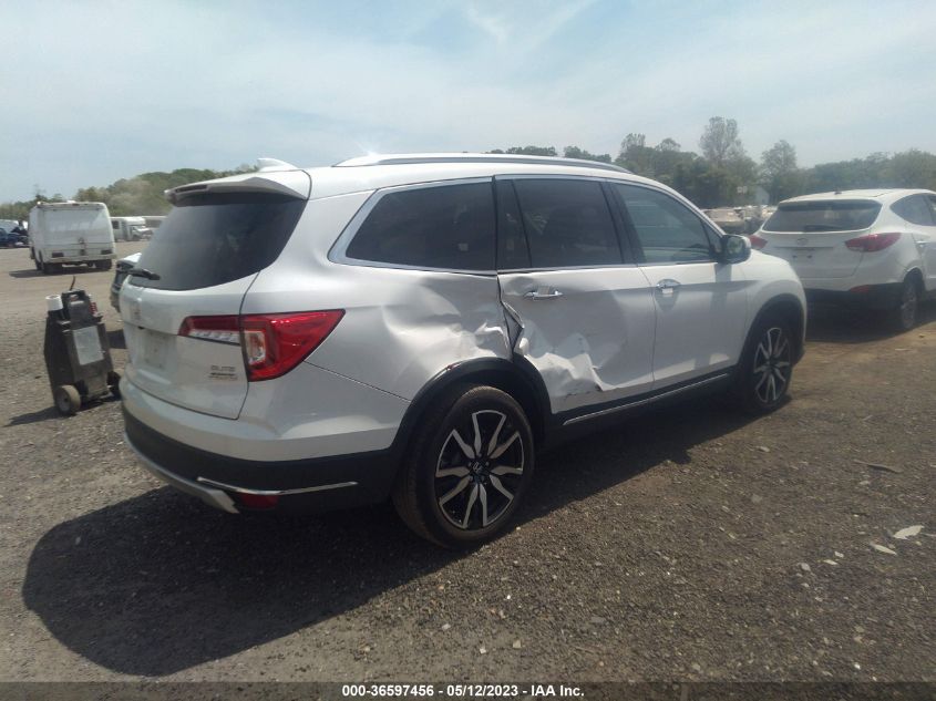 2021 HONDA PILOT ELITE - 5FNYF6H09MB074095