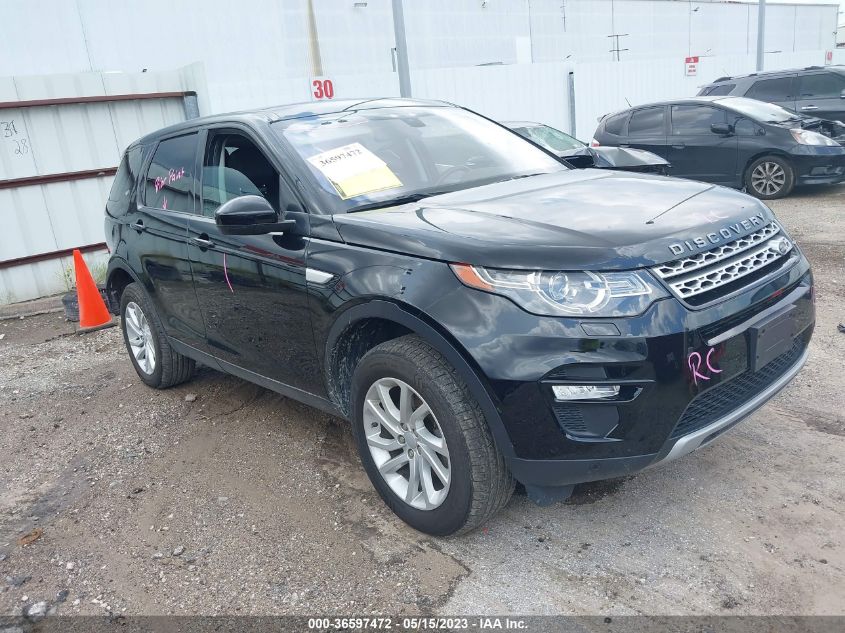 2019 LAND ROVER DISCOVERY SPORT HSE/LANDMARK - SALCR2FX3KH785808