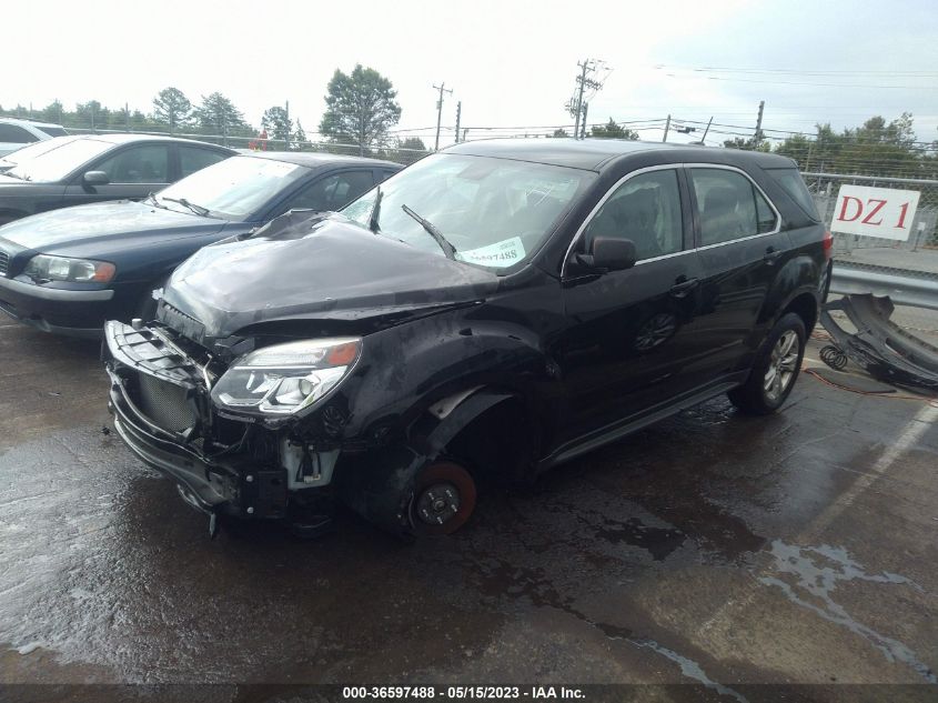 2017 CHEVROLET EQUINOX LS - 2GNALBEK9H1594337