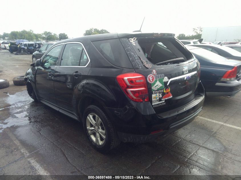 2017 CHEVROLET EQUINOX LS - 2GNALBEK9H1594337