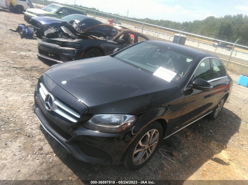 VIN 55SWF4KB4HU189424 2017 MERCEDES-BENZ C-CLASS C 300