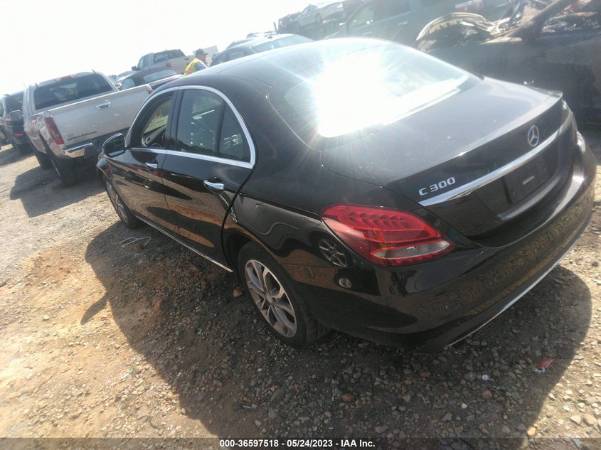 VIN 55SWF4KB4HU189424 2017 MERCEDES-BENZ C-CLASS C 300