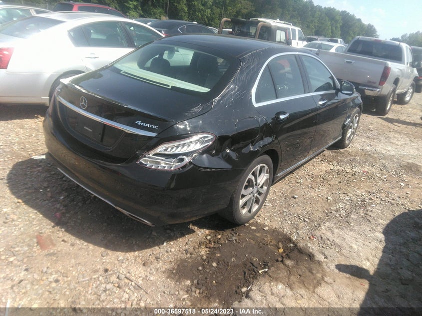 VIN 55SWF4KB4HU189424 2017 MERCEDES-BENZ C-CLASS C 300