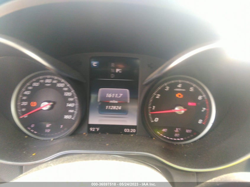VIN 55SWF4KB4HU189424 2017 MERCEDES-BENZ C-CLASS C 300