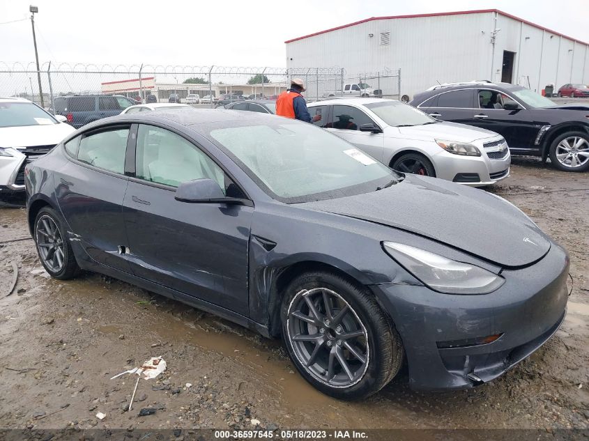 2022 TESLA MODEL 3 - 5YJ3E1EA1NF308289