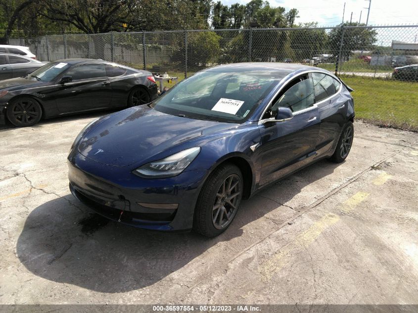 2018 TESLA MODEL 3 RANGE BATTERY - 5YJ3E1EA6JF124914