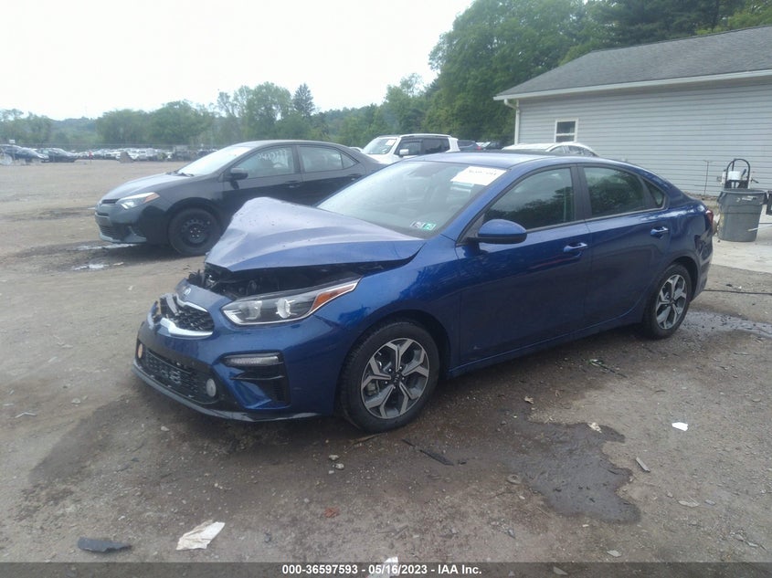 VIN 3KPF24AD9ME280558 2021 KIA FORTE LXS