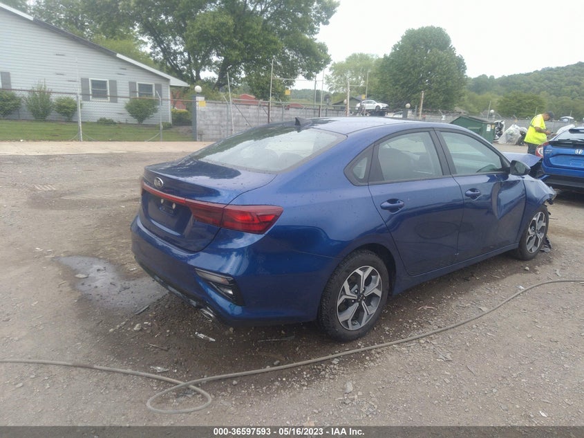 VIN 3KPF24AD9ME280558 2021 KIA FORTE LXS