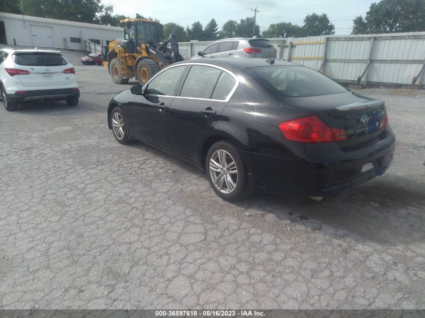 2013 INFINITI G37 SEDAN X - JN1CV6ARXDM767838