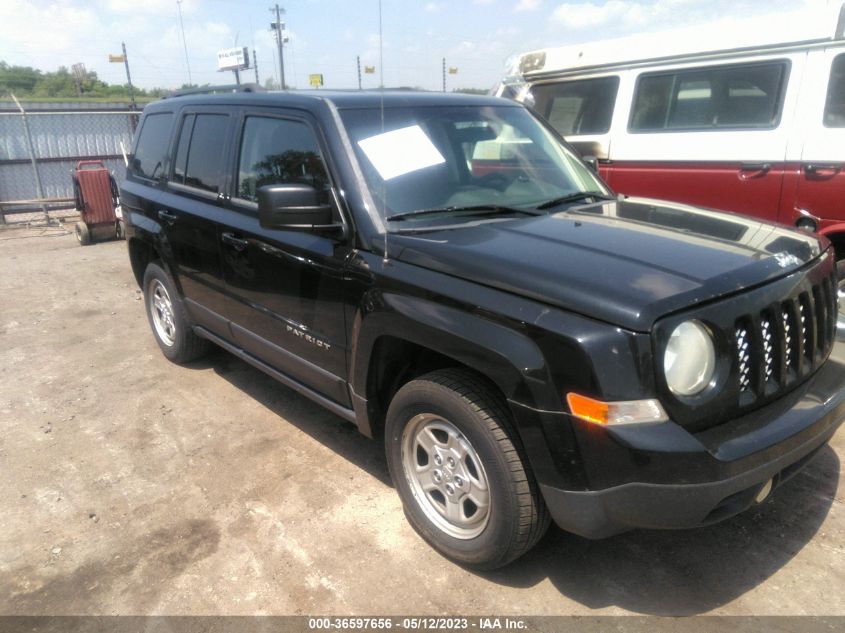 2015 JEEP PATRIOT SPORT - 1C4NJRBB3FD102593