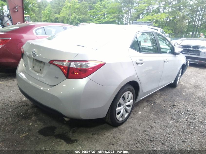 2015 TOYOTA COROLLA L/LE/S/S PLUS/LE PLUS - 2T1BURHE1FC288756