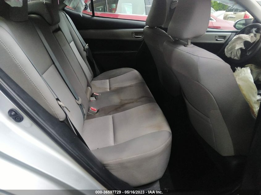 2015 TOYOTA COROLLA L/LE/S/S PLUS/LE PLUS - 2T1BURHE1FC288756