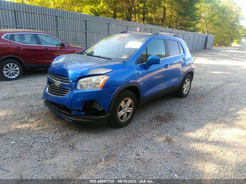 2015 CHEVROLET TRAX LT - KL7CJRSB7FB138593