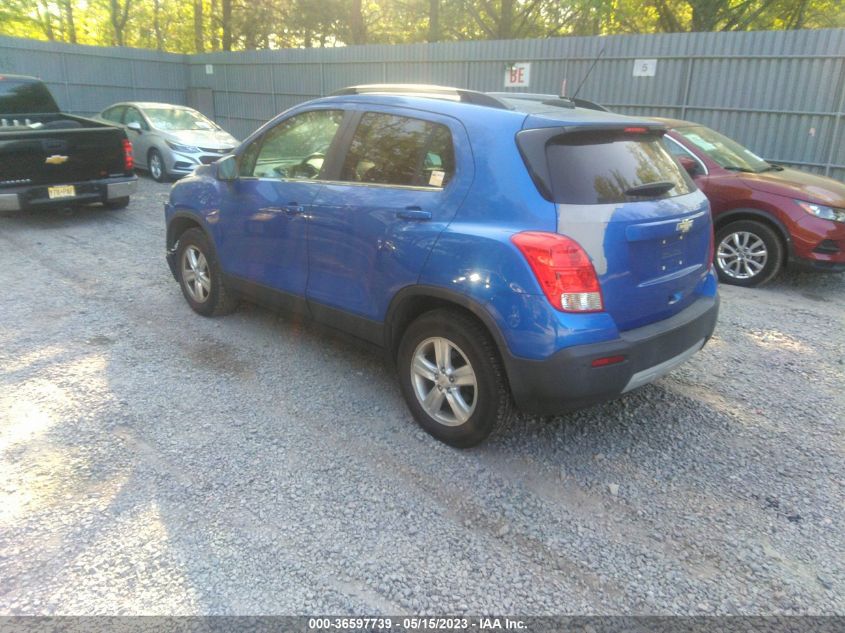 2015 CHEVROLET TRAX LT - KL7CJRSB7FB138593