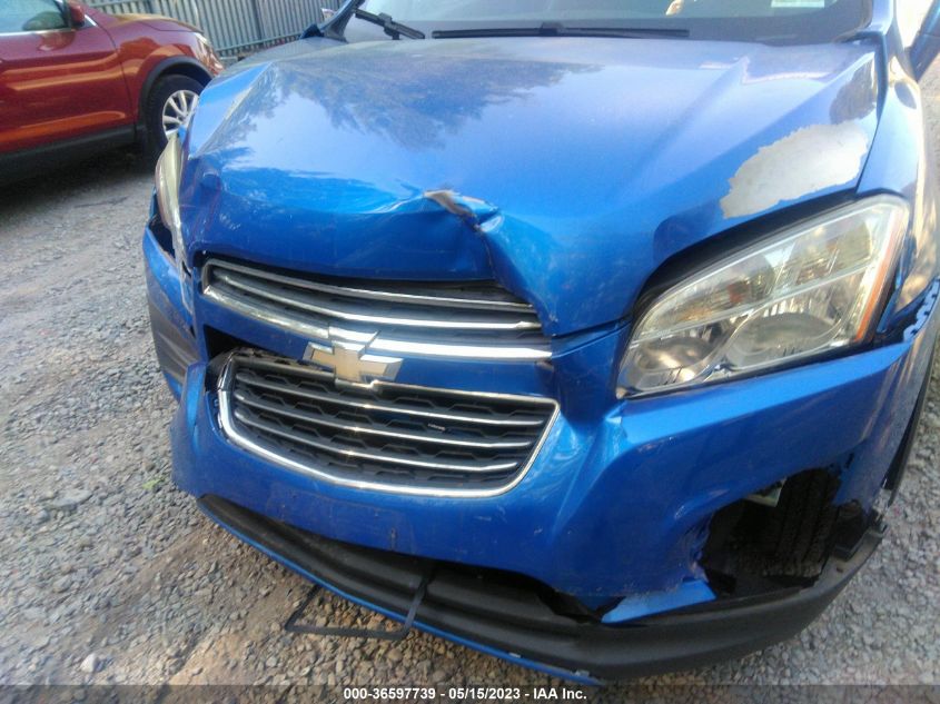 2015 CHEVROLET TRAX LT - KL7CJRSB7FB138593