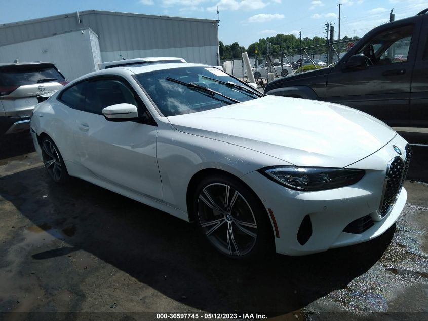 2021 BMW 4 SERIES 430I - WBA53AP07MCG05498