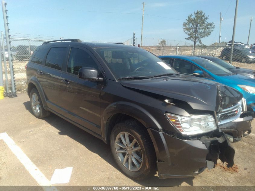 2017 DODGE JOURNEY SXT - 3C4PDCBG0HT515576