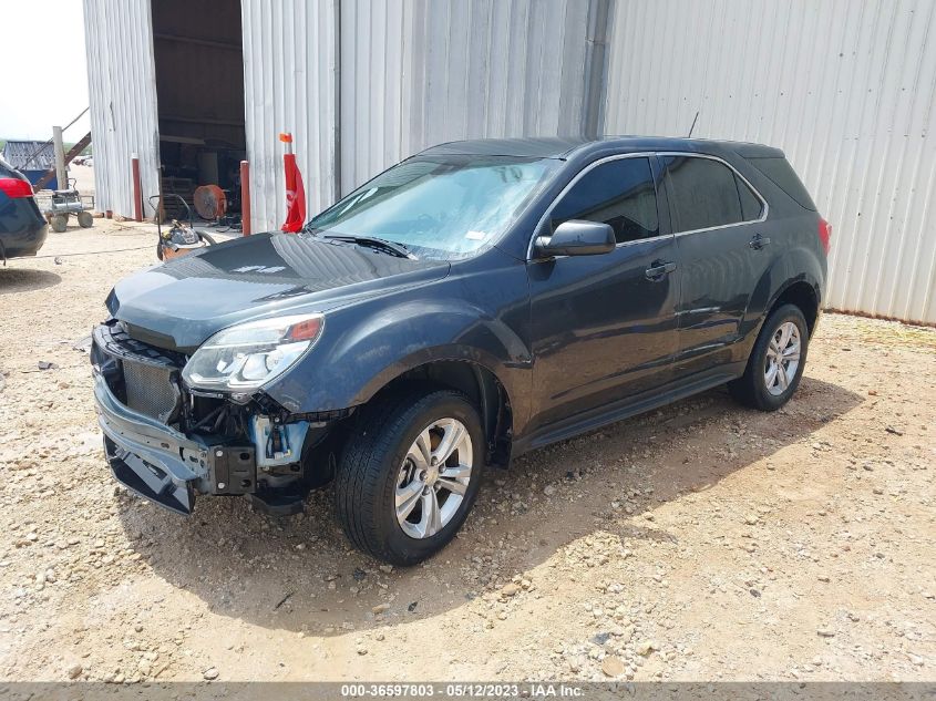 2017 CHEVROLET EQUINOX LS - 2GNALBEK0H1582254