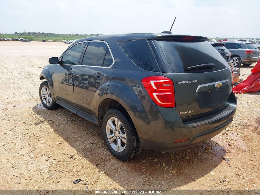 2017 CHEVROLET EQUINOX LS - 2GNALBEK0H1582254