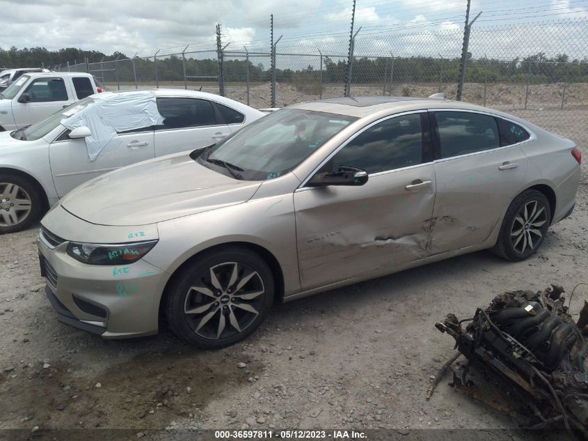 2016 CHEVROLET MALIBU LT - 1G1ZE5STXGF257146