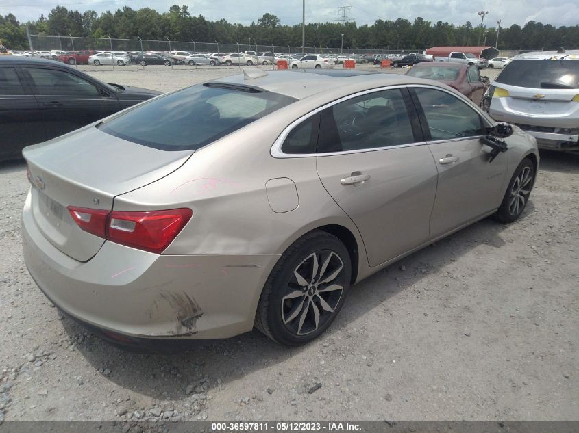 2016 CHEVROLET MALIBU LT - 1G1ZE5STXGF257146