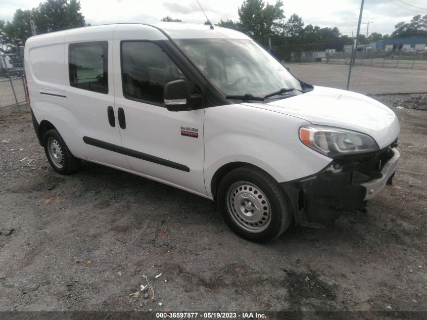 2015 RAM PROMASTER CITY CARGO VAN TRADESMAN - ZFBERFAT1F6A77690