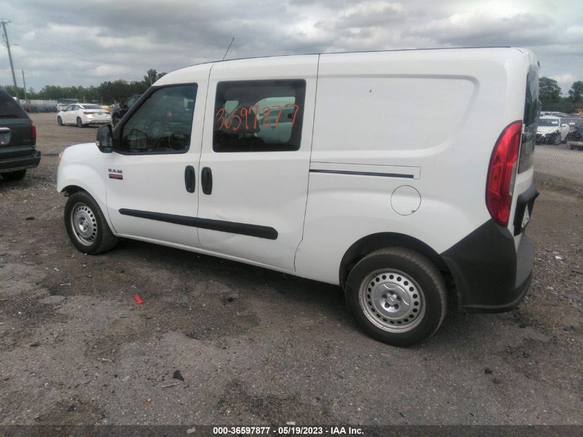 2015 RAM PROMASTER CITY CARGO VAN TRADESMAN ZFBERFAT1F6A77690