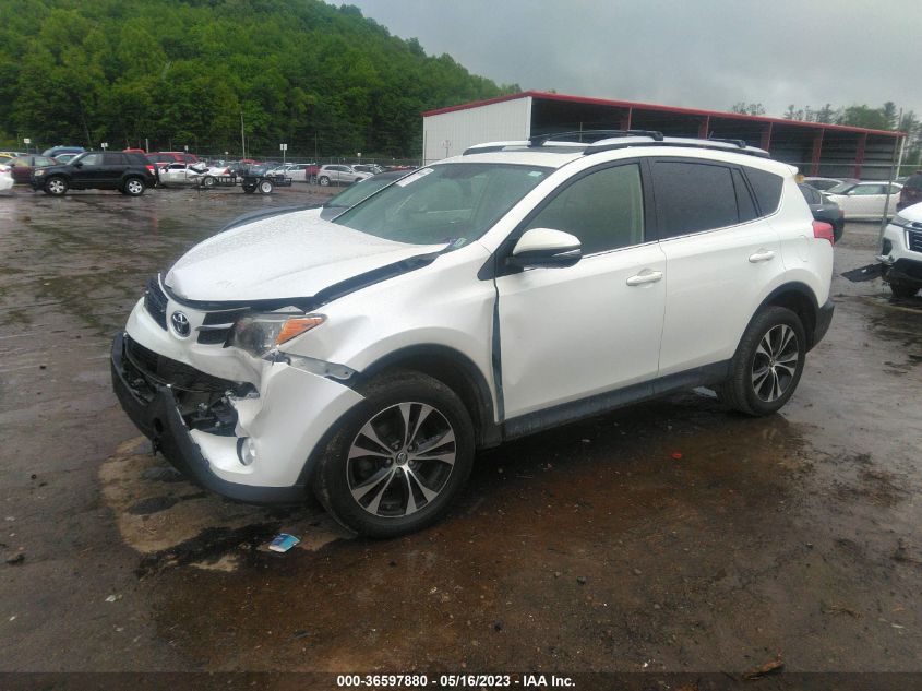 2015 TOYOTA RAV4 LIMITED - JTMDFREV7FD129542