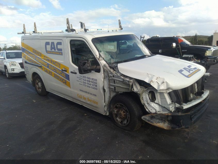2017 NISSAN NV CARGO SV - 1N6BF0KY9HN807400