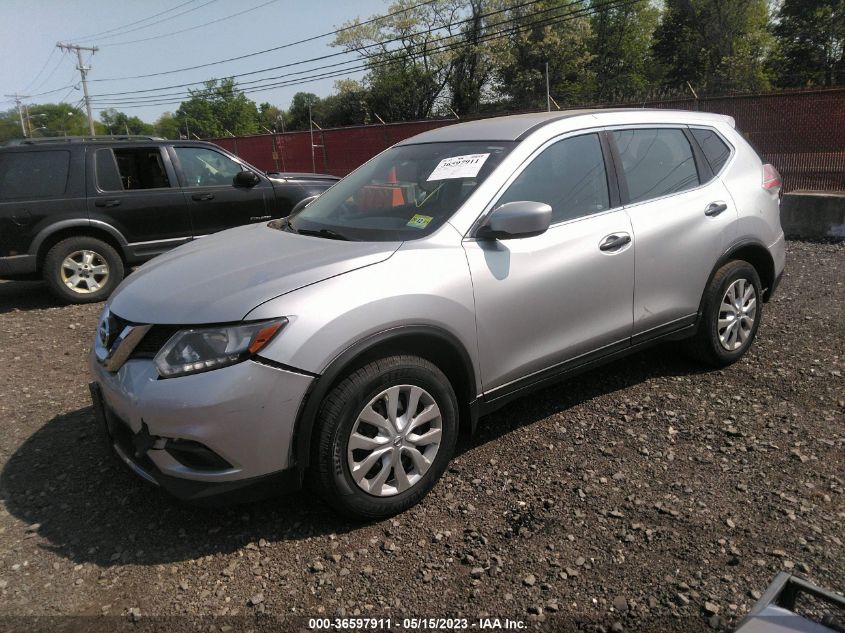 2016 NISSAN ROGUE S - KNMAT2MV8GP651066