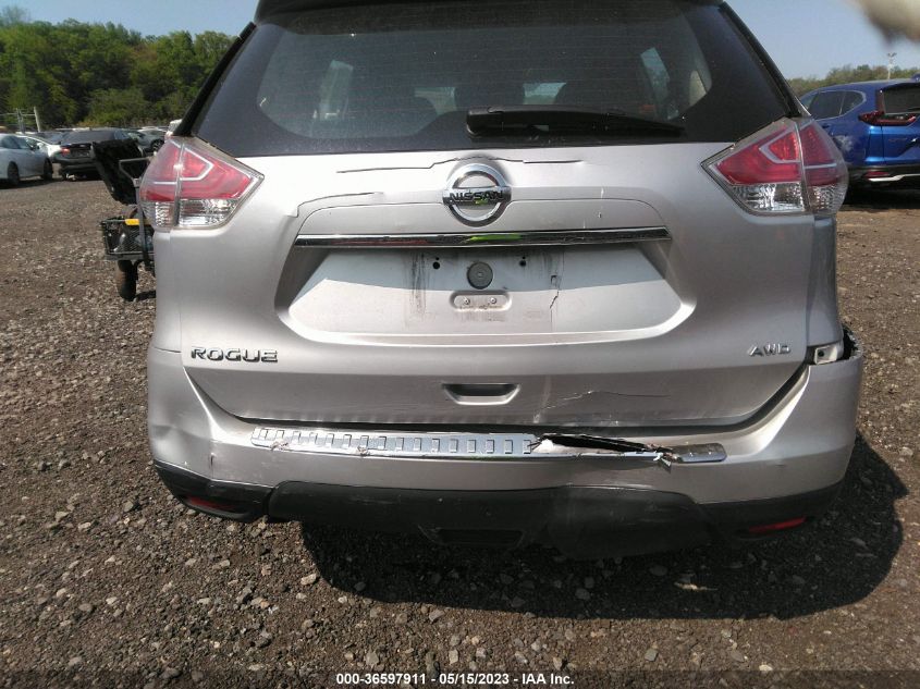 2016 NISSAN ROGUE S - KNMAT2MV8GP651066