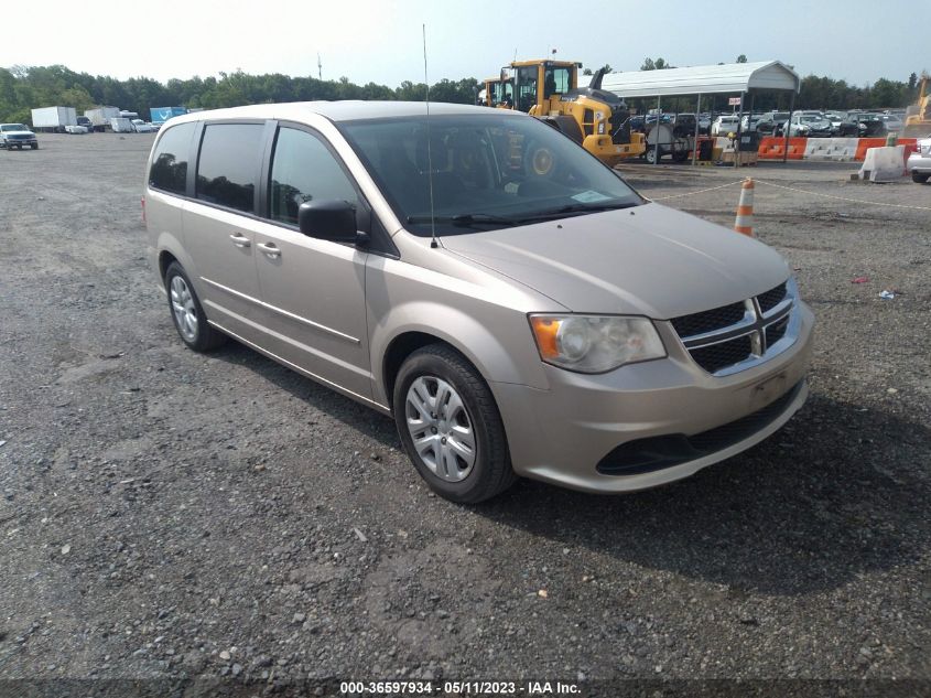 2014 DODGE GRAND CARAVAN SE - 2C4RDGBG6ER379890