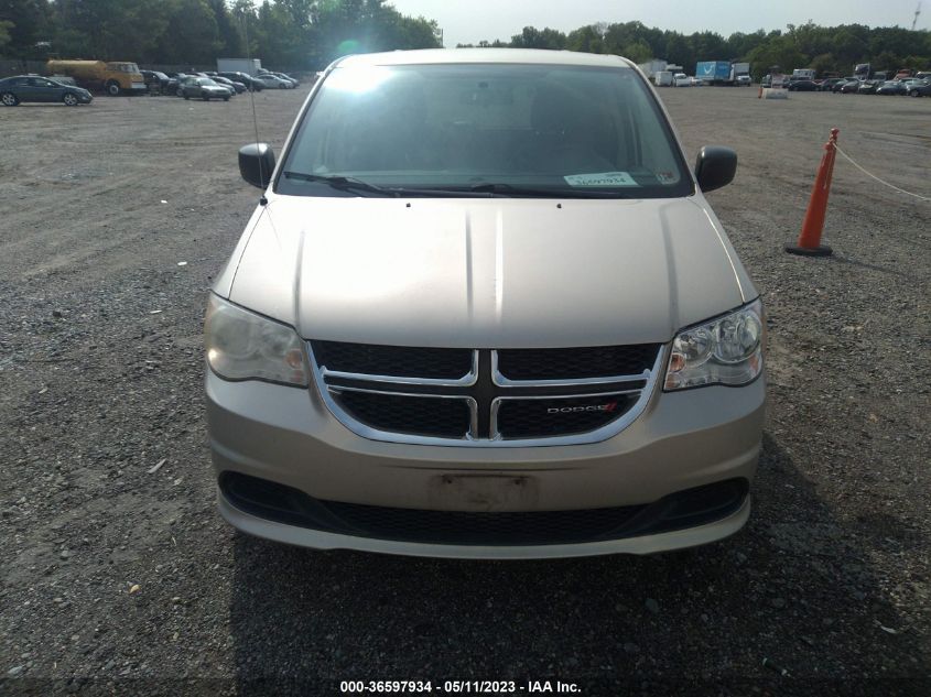 2014 DODGE GRAND CARAVAN SE - 2C4RDGBG6ER379890