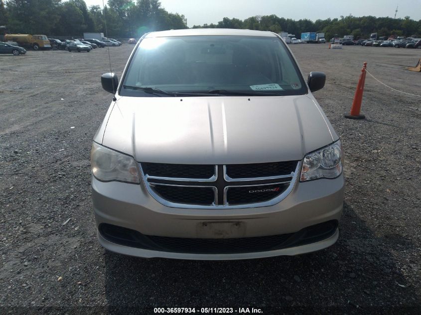 2014 DODGE GRAND CARAVAN SE - 2C4RDGBG6ER379890
