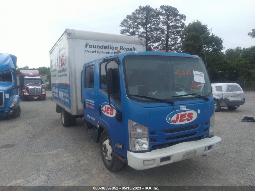 ISUZU NPR HD GAS CREW 2017. Lot# 36597952. VIN 54DC4J1B5HS808976. Photo 1