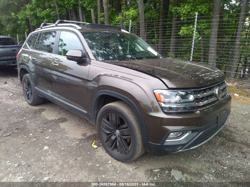 2019 VOLKSWAGEN ATLAS 3.6L V6 SEL - 1V2MR2CA8KC554698
