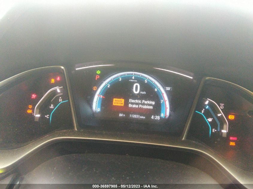 2016 HONDA CIVIC SEDAN EX-L - 19XFC1F79GE208763