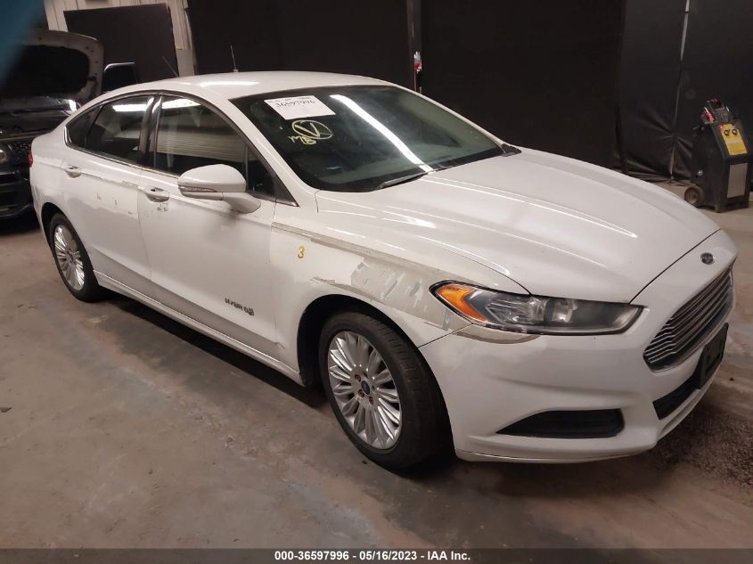 2014 FORD FUSION SE HYBRID - 3FA6P0LU6ER367762