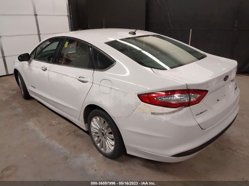 2014 FORD FUSION SE HYBRID - 3FA6P0LU6ER367762