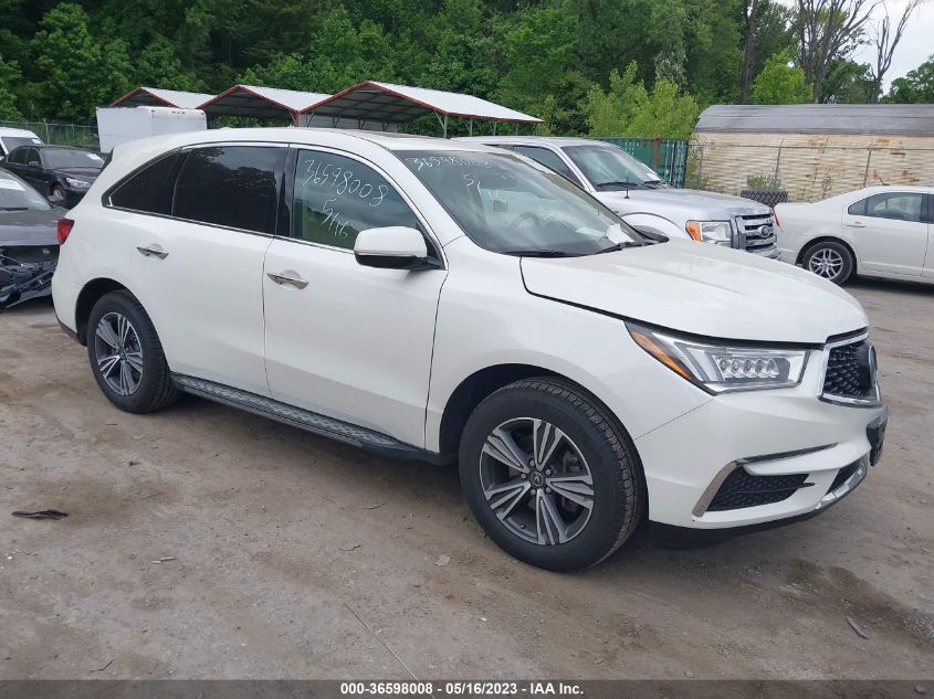 2018 ACURA MDX - 5J8YD4H36JL019831