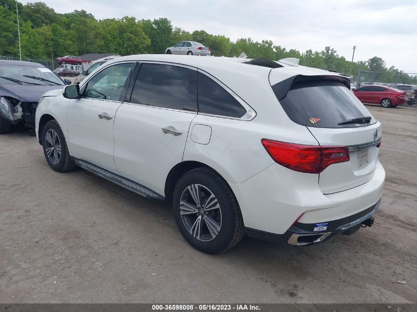 2018 ACURA MDX - 5J8YD4H36JL019831