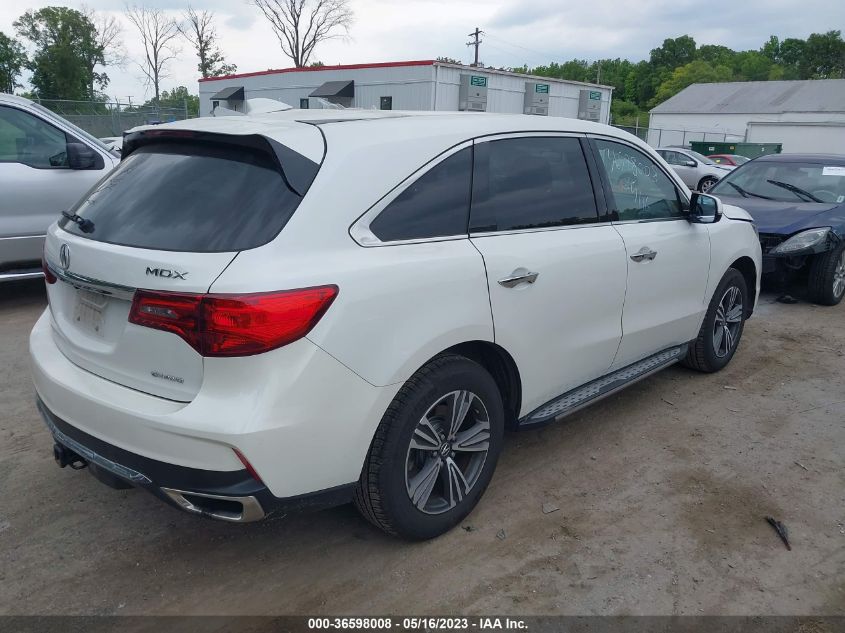 2018 ACURA MDX - 5J8YD4H36JL019831